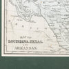 Map of Texas 1880