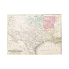 Map of Texas 1886