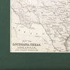 Map of Texas 1886