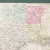Map of Texas 1886