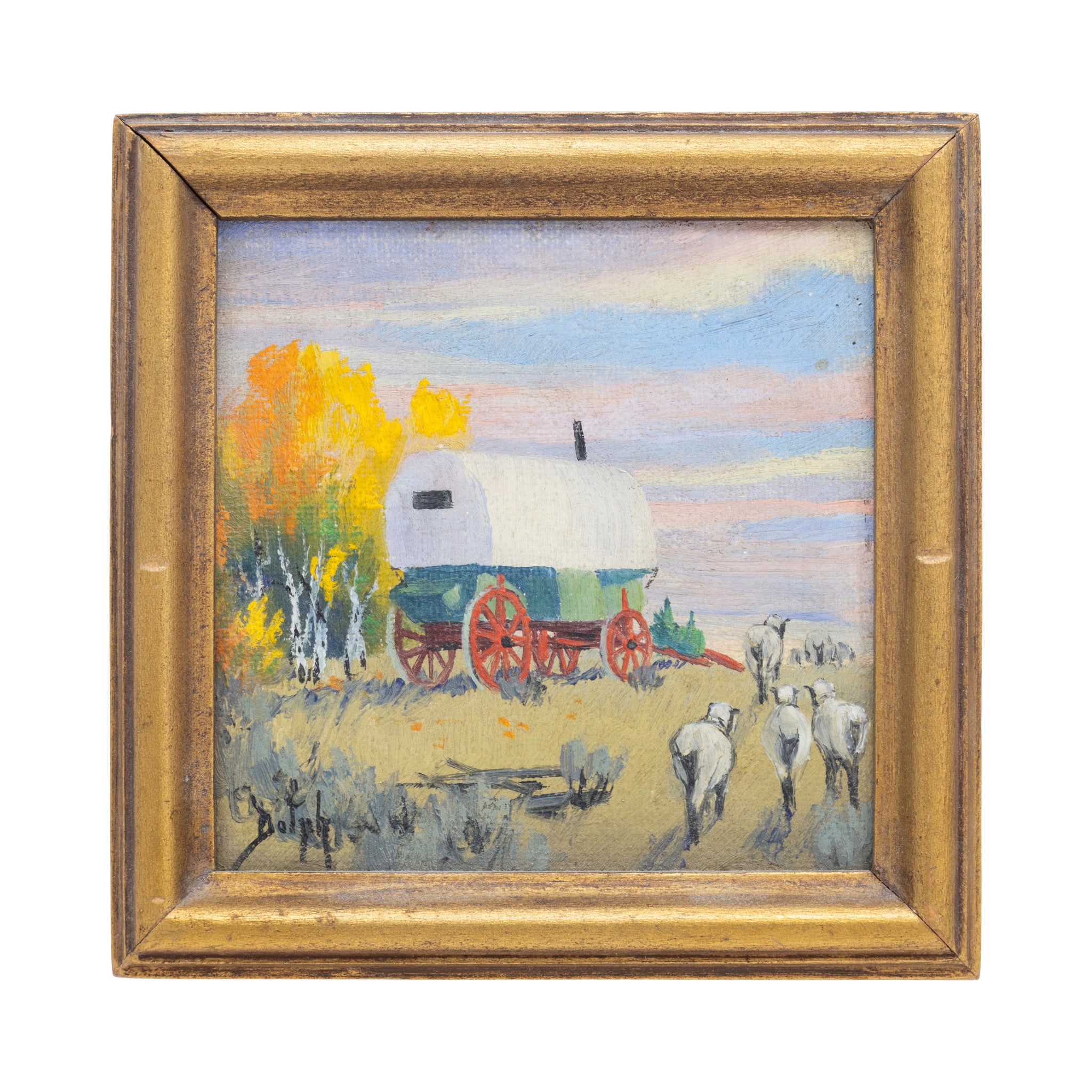 Sheep Wagon by Dorothy Dolph