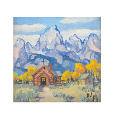 Chapel of the Transfiguration by Dorothy Dolph, Fine Art, Painting, Landscape