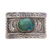 Navajo Turquoise Buckle, Jewelry, Buckle, Native