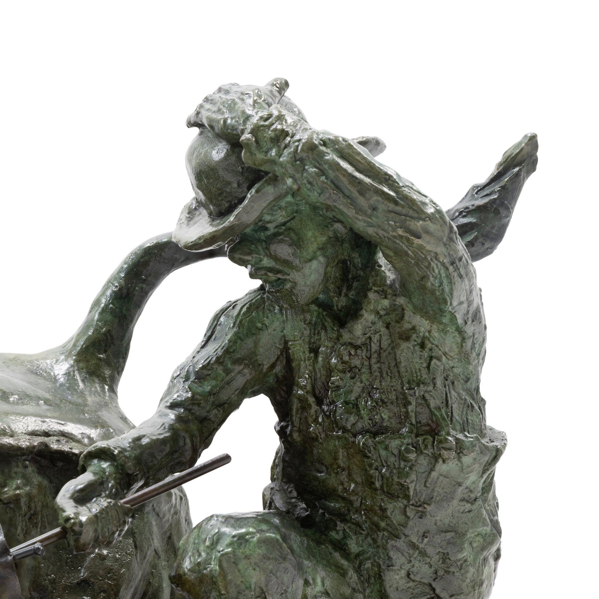 "Bullriders Best Friend" Bronze by Robert Scriver