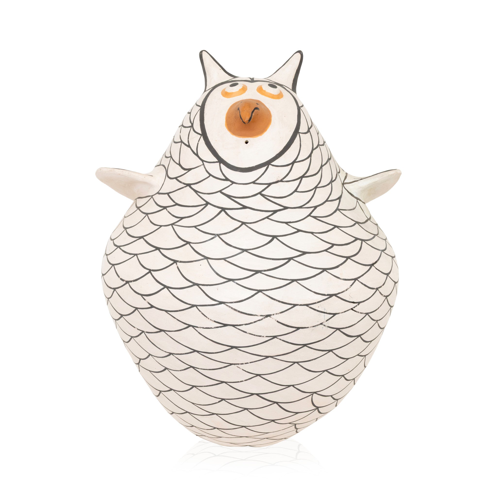Acoma Pottery Owl, Native, Pottery, Historic
