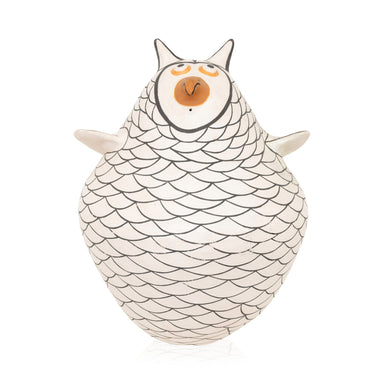 Acoma Pottery Owl, Native, Pottery, Historic