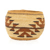 Hupa Basketry Bowl, Native, Basketry, Vertical