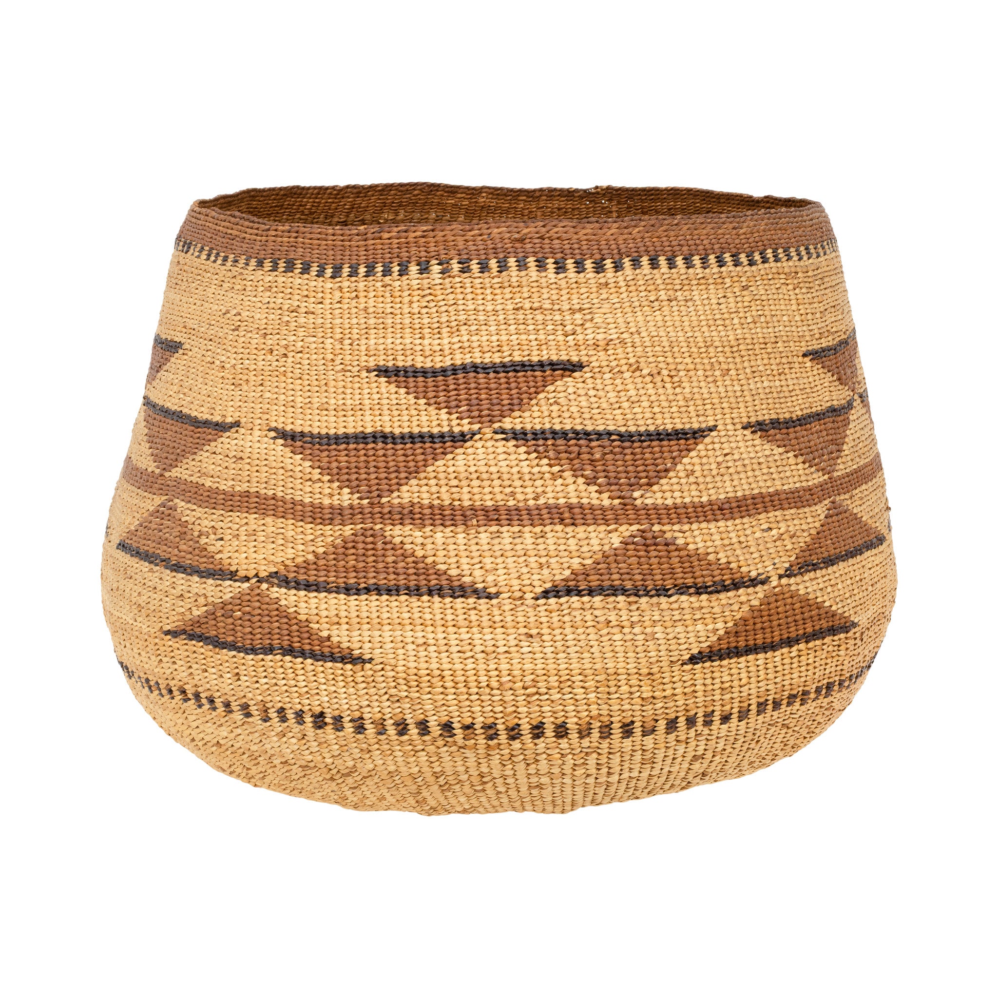 Hupa Basketry Bowl