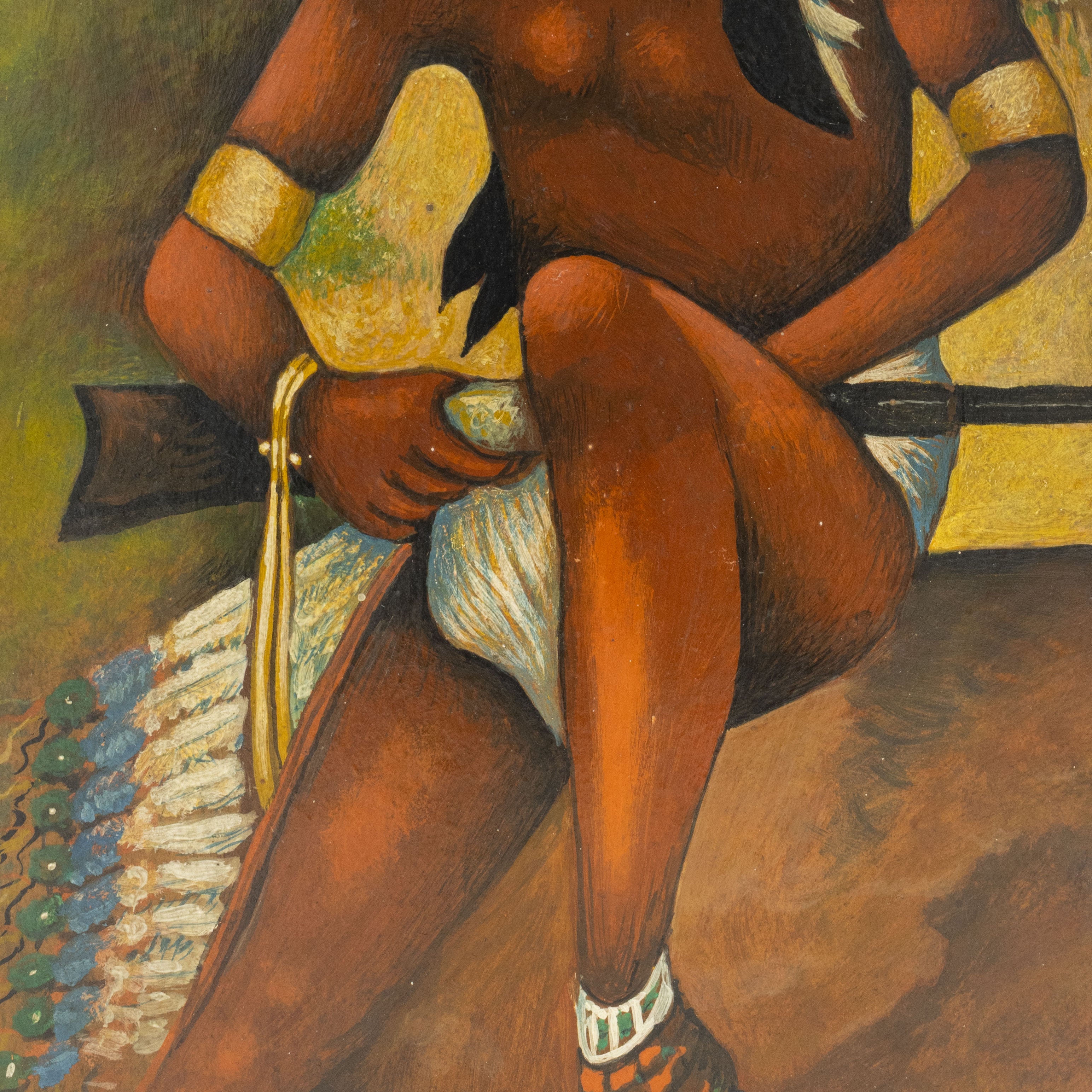 Indian Warrior by A.W. Gage