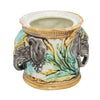 French Majolica Tobacco Jar