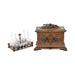French Deer Head Tantalus Box, Furnishings, Barware, Other
