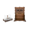 French Deer Head Tantalus Box