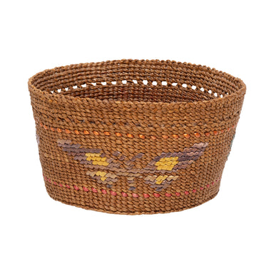 Tsimshian Basket, Native, Basketry, Vertical