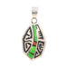 Navajo Inlay Pendant, Jewelry, Necklace, Native