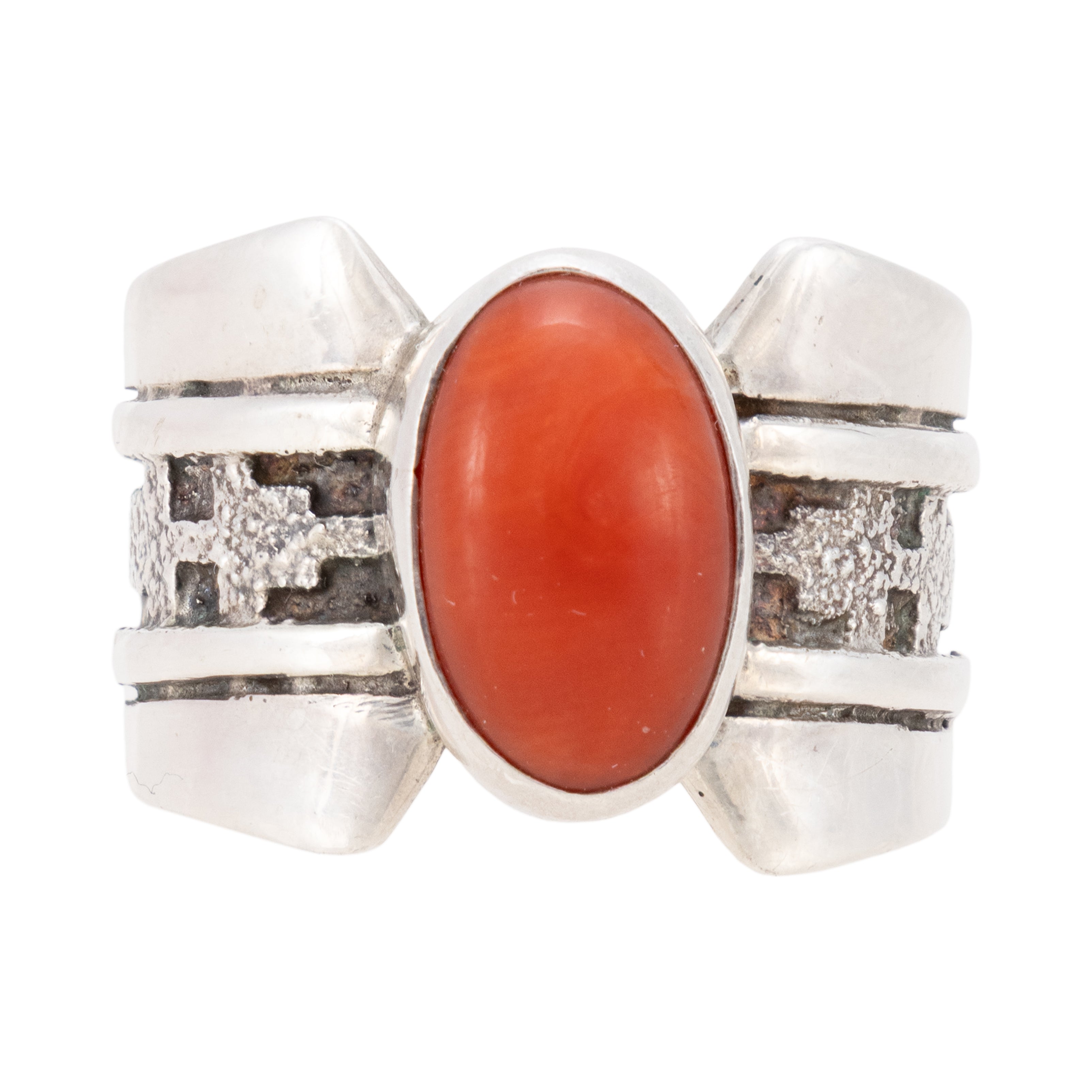 Navajo Coral Ring