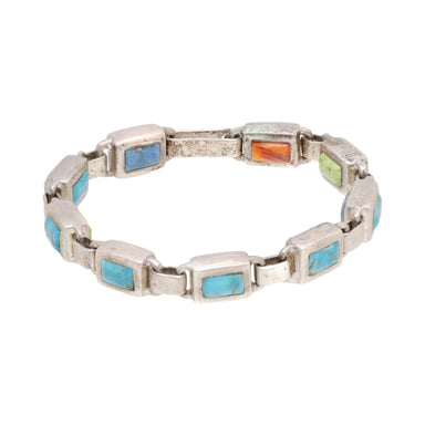 Navajo Multi Stone Bracelet, Jewelry, Bracelet, Native