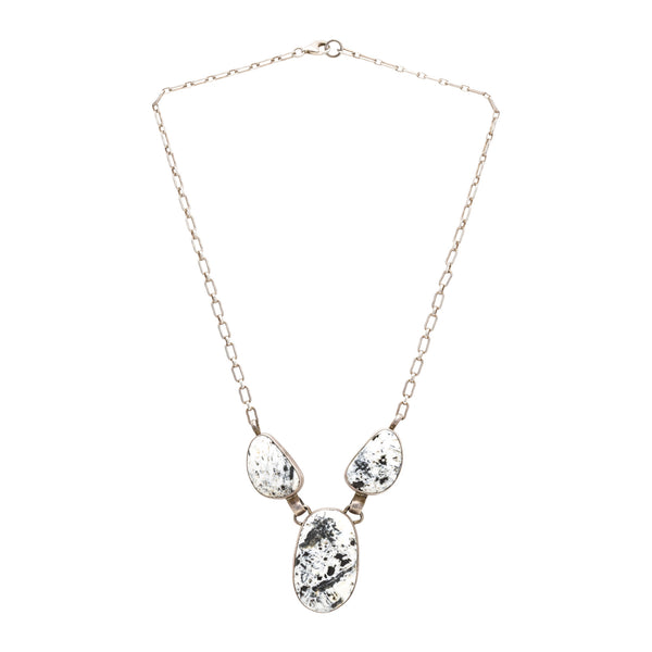 Navajo White Buffalo Turquoise Necklace, Jewelry, Necklace, Native