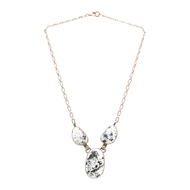 Navajo White Buffalo Turquoise Necklace, Jewelry, Necklace, Native