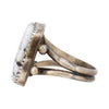 Navajo White Buffalo Turquoise Ring