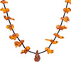 Zuni Amber Fetish Necklace