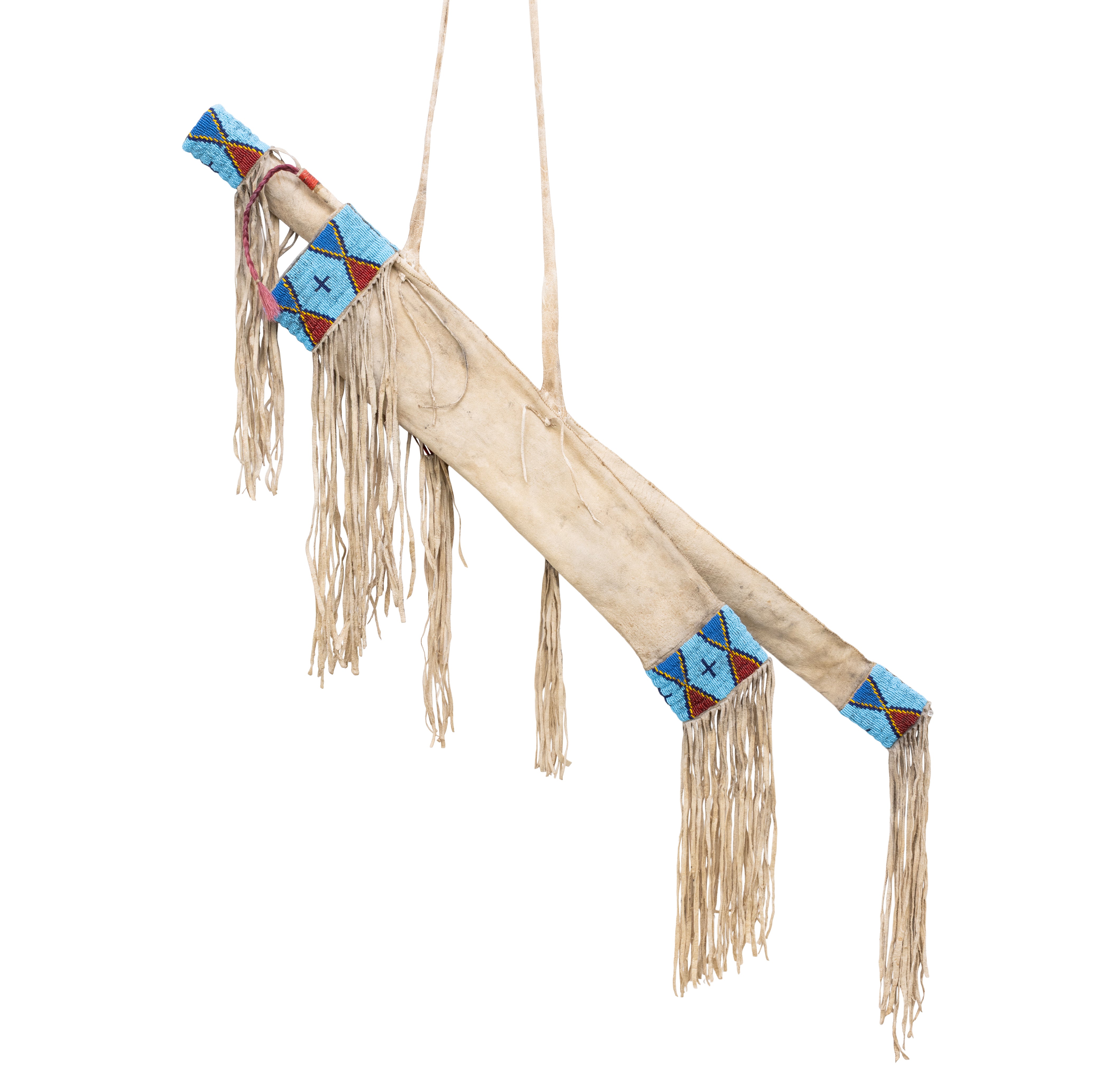 Northern Cheyenne Beaded and Quilled Bow Case