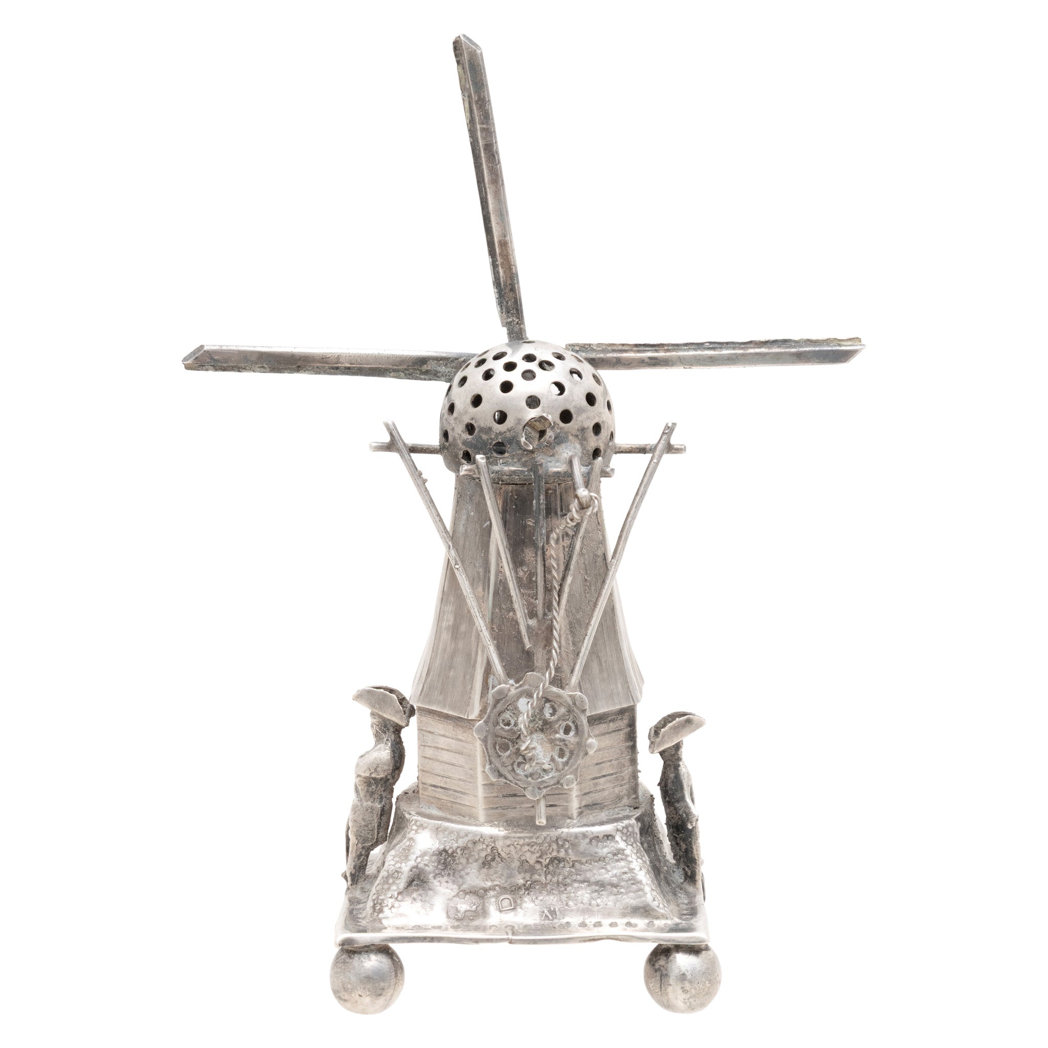 Silver Windmill Caster