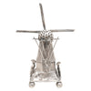 Silver Windmill Caster