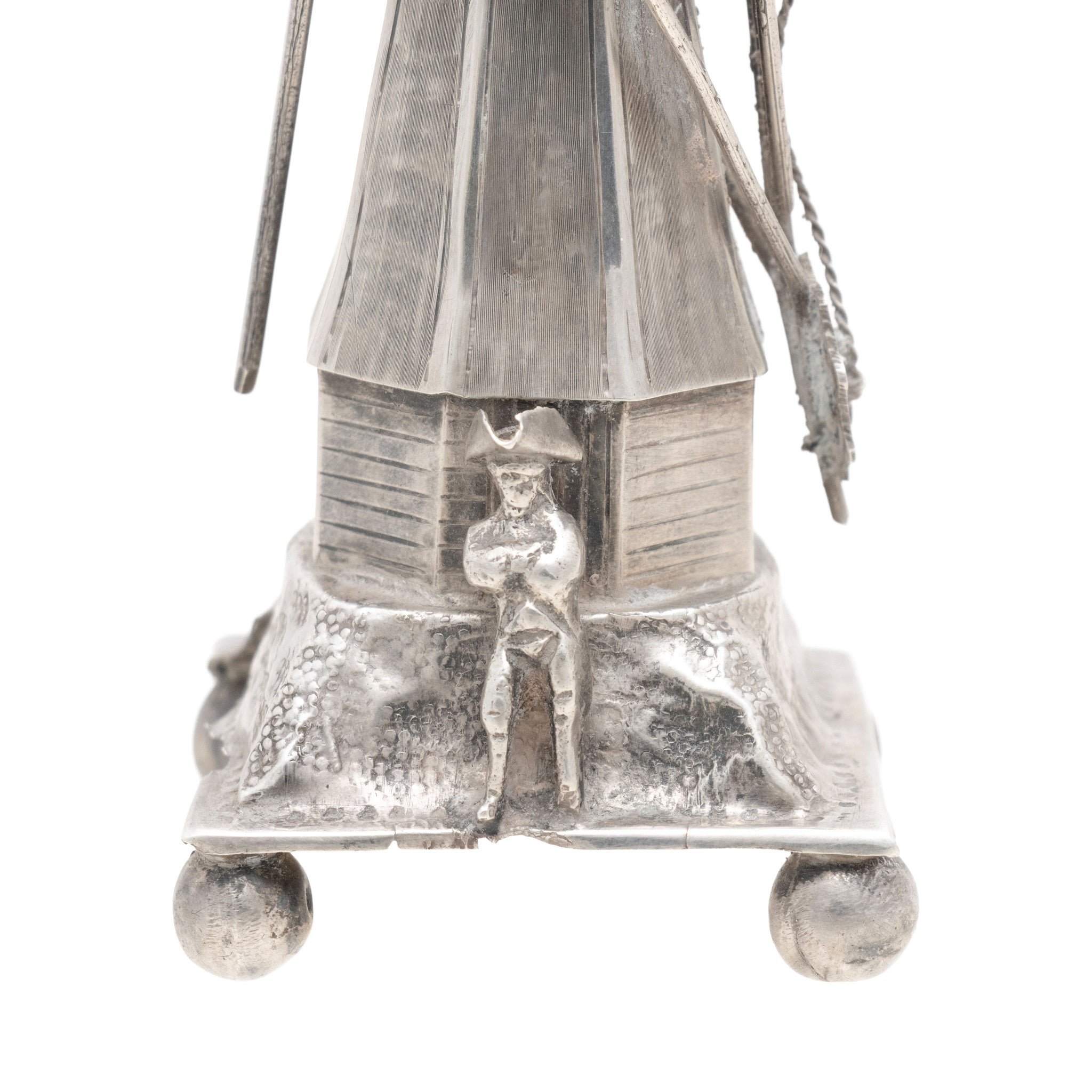 Silver Windmill Caster