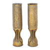 Pair Trench Art Vases