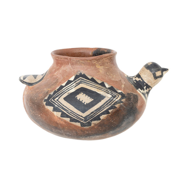 Tonto Polychrome Bird Effigy Pottery, Native, Pottery, Prehistoric
