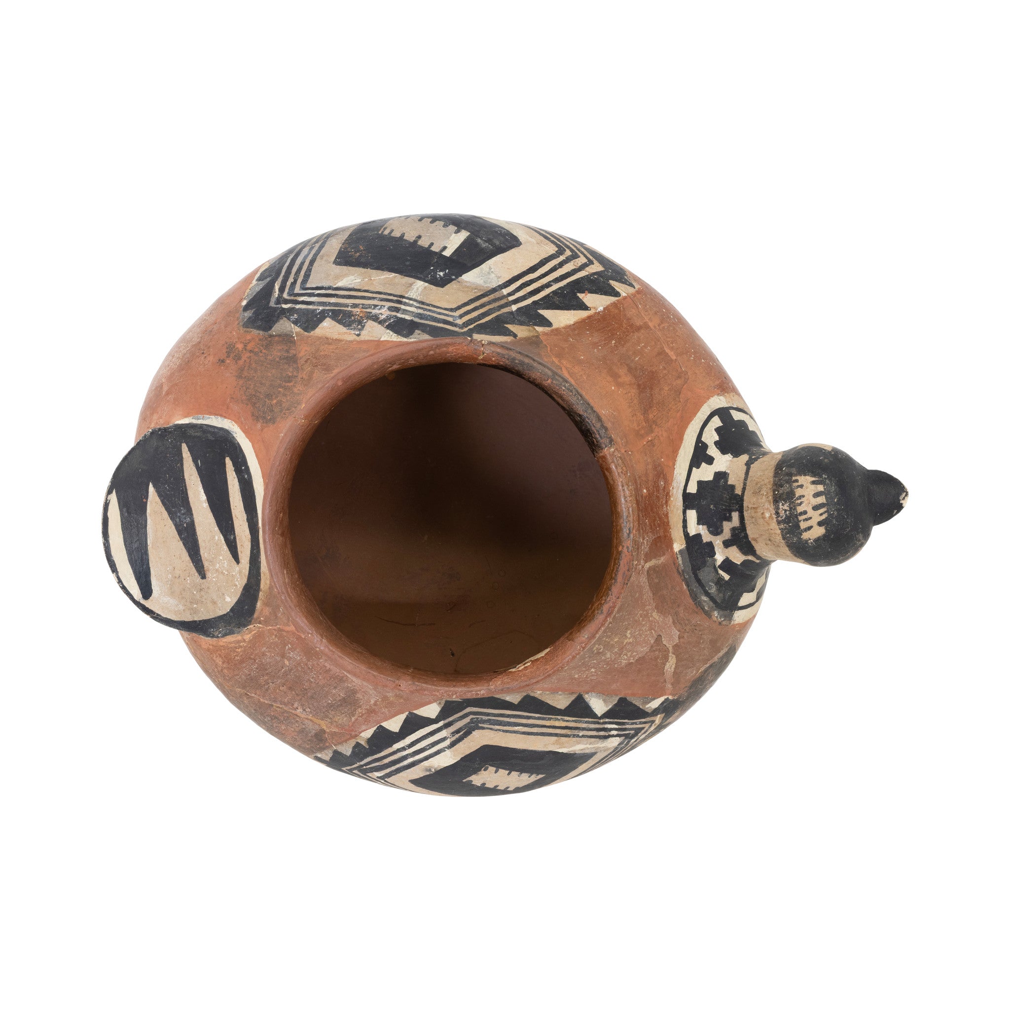 Tonto Polychrome Bird Effigy Pottery