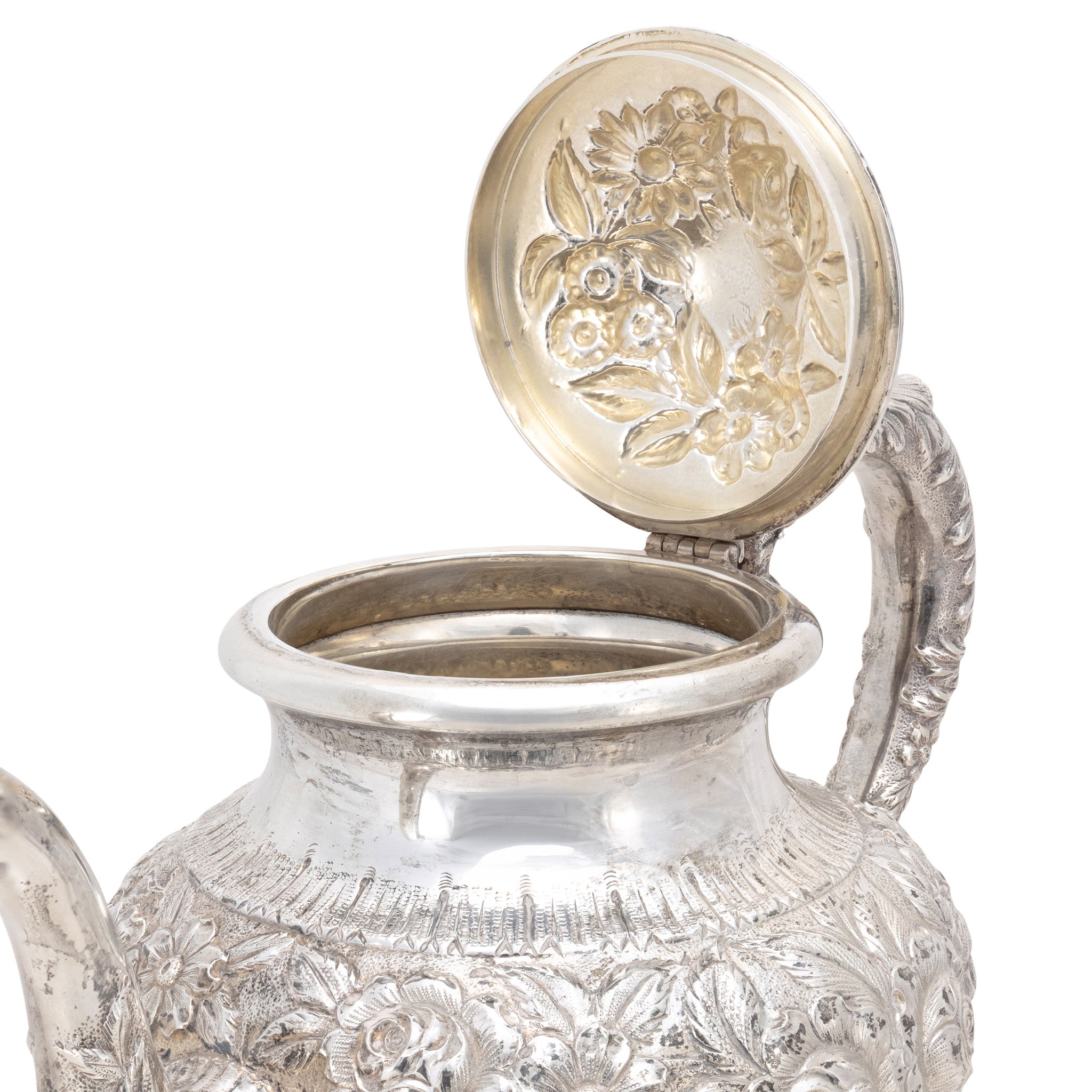 S. Kirk & Son Sterling Tea and Coffee Pot