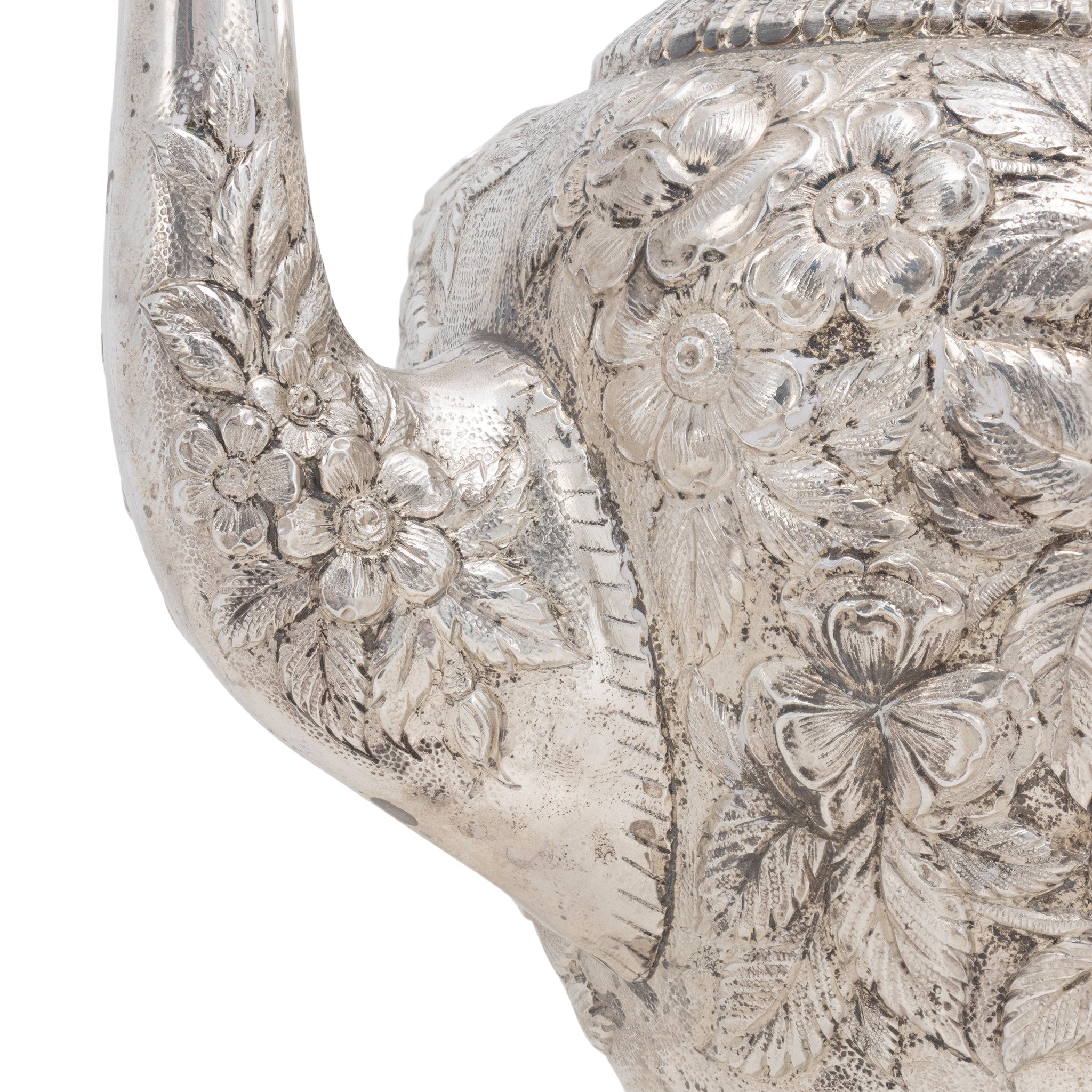 S. Kirk & Son Sterling Tea and Coffee Pot