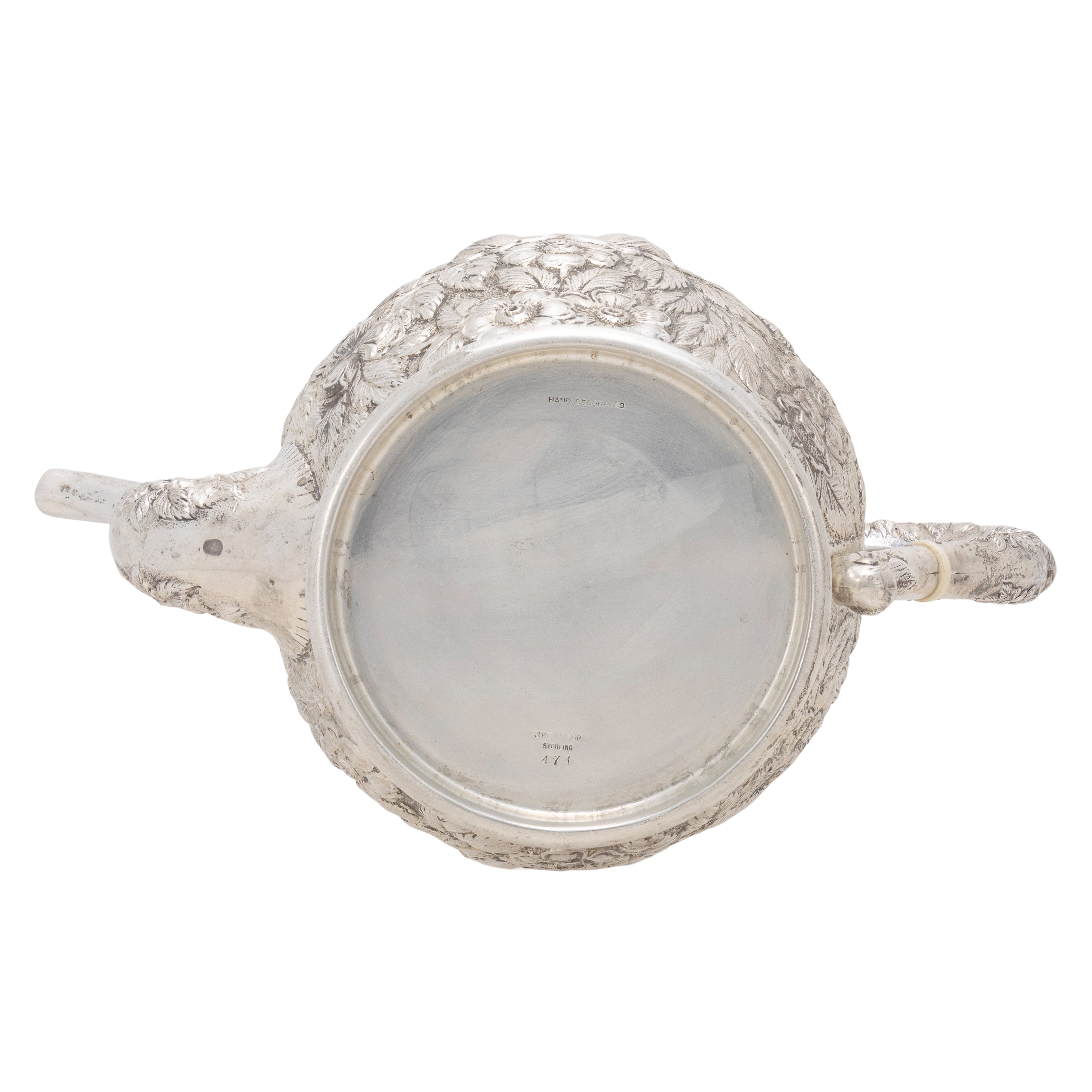 S. Kirk & Son Sterling Tea and Coffee Pot