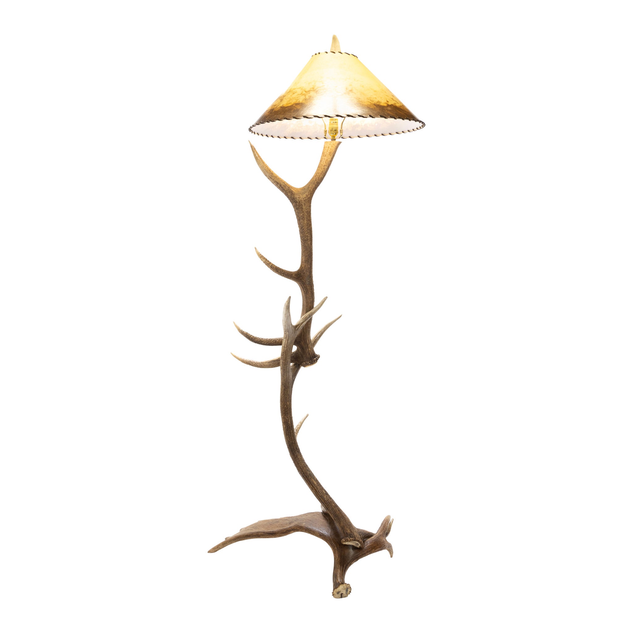 Elk Antler Floor Lamp