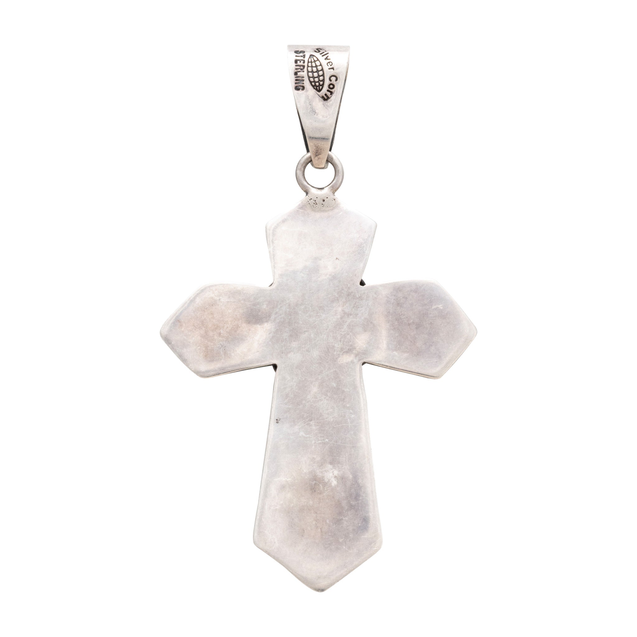 Navajo Turquoise Cross Pendant