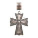 Navajo Sterling Silver Cross Pendant, Jewelry, Necklace, Native