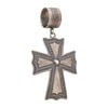 Navajo Sterling Silver Cross Pendant