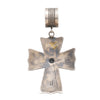 Navajo Sterling Silver Cross Pendant
