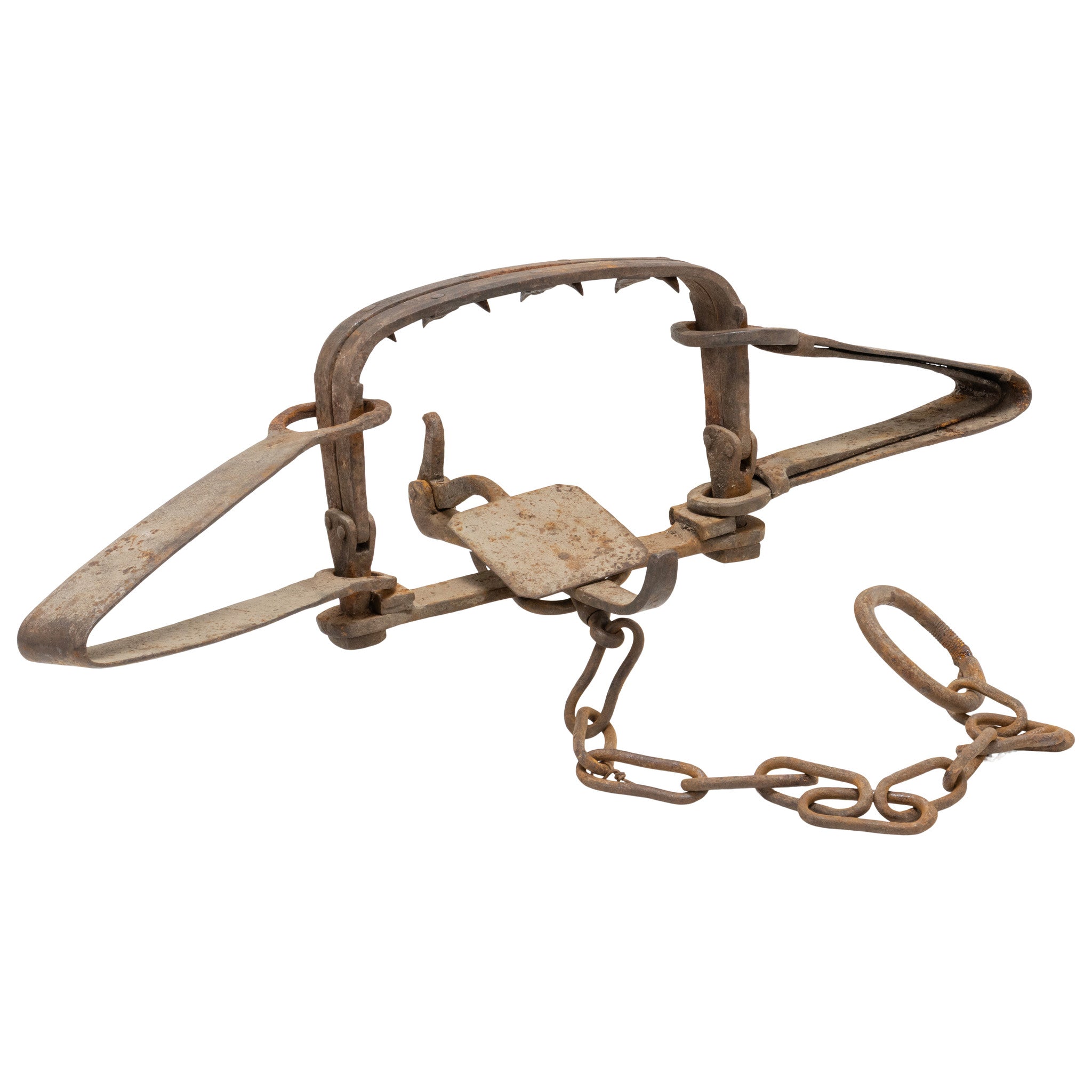 Oscar Cronk Blacksmith Made Bear Trap, Sporting Goods, Trapping, Trap
