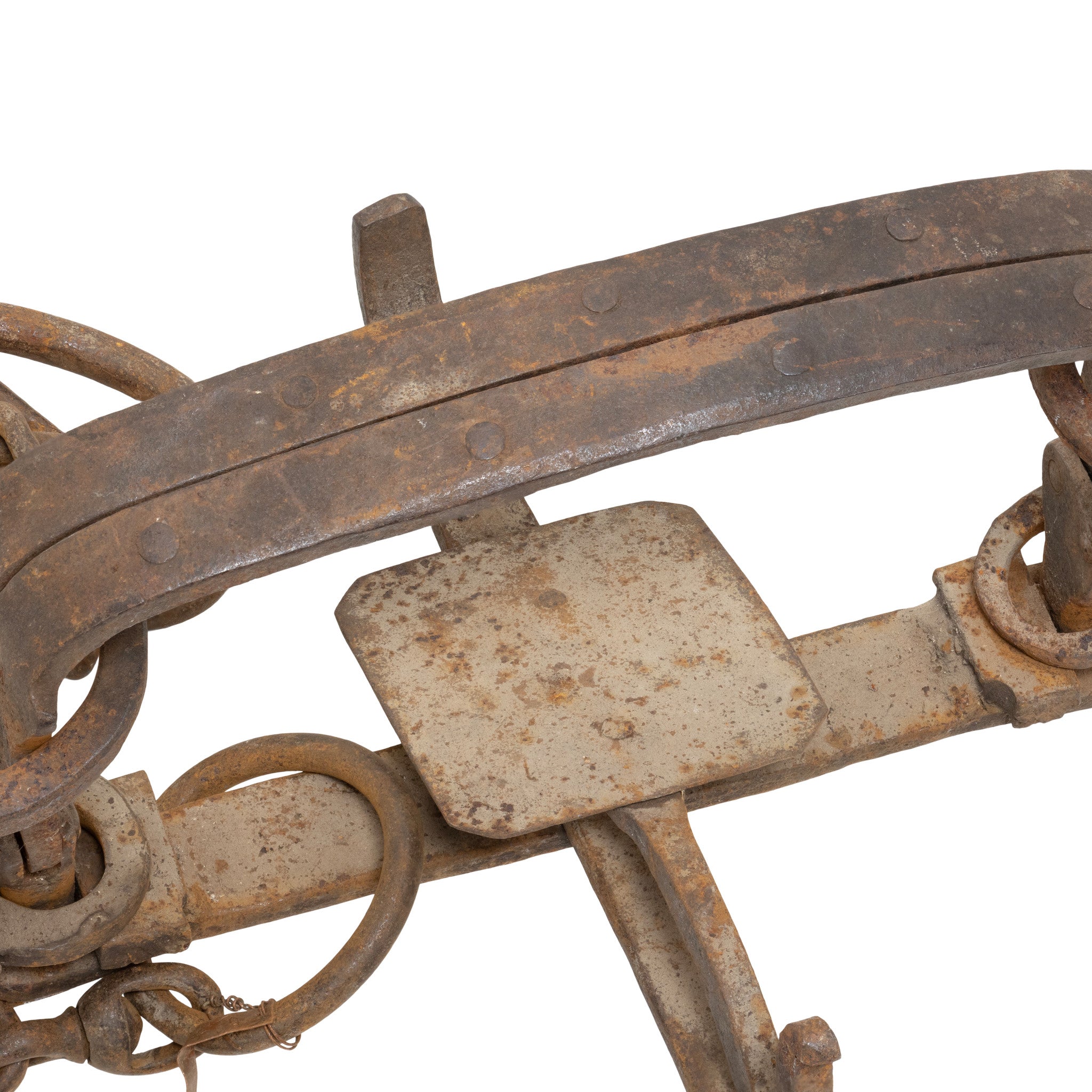 Oscar Cronk Blacksmith Made Bear Trap