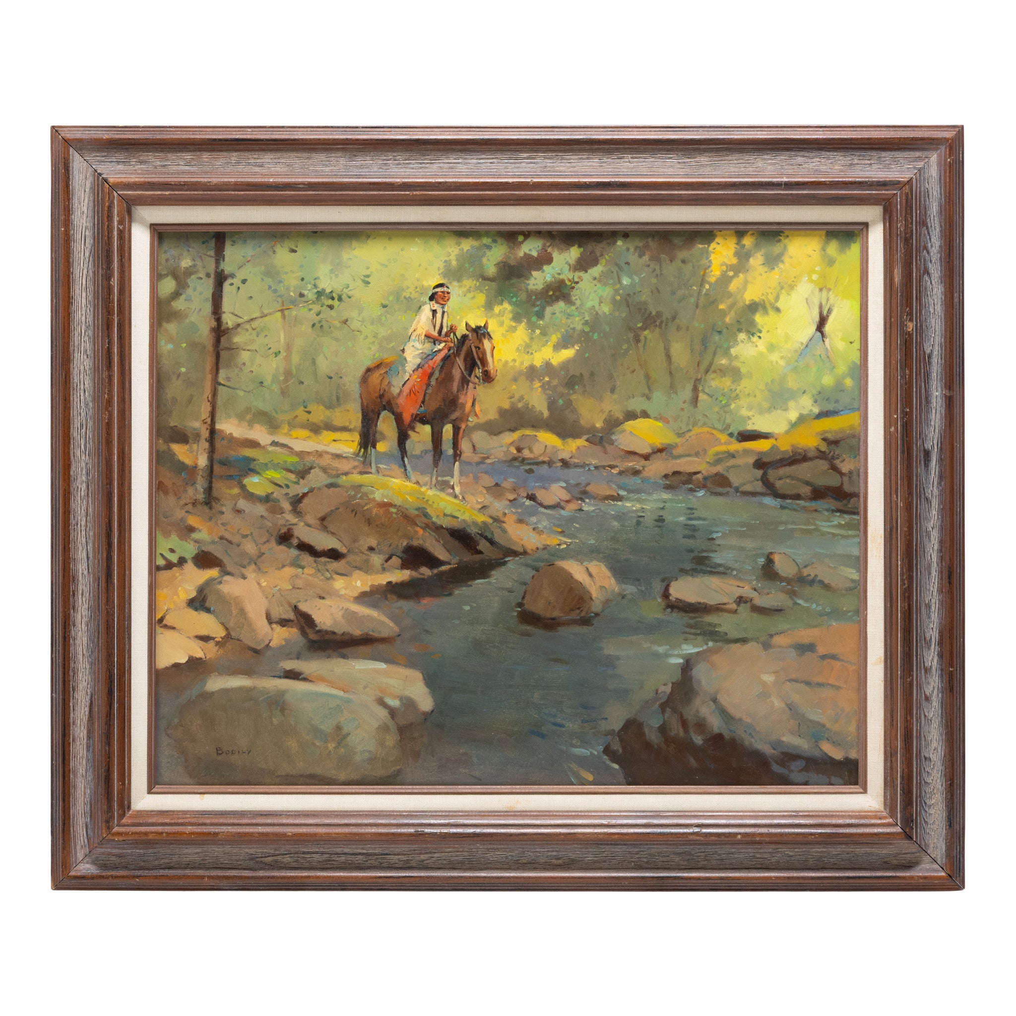 Indian Painting by Sheryl Bodily