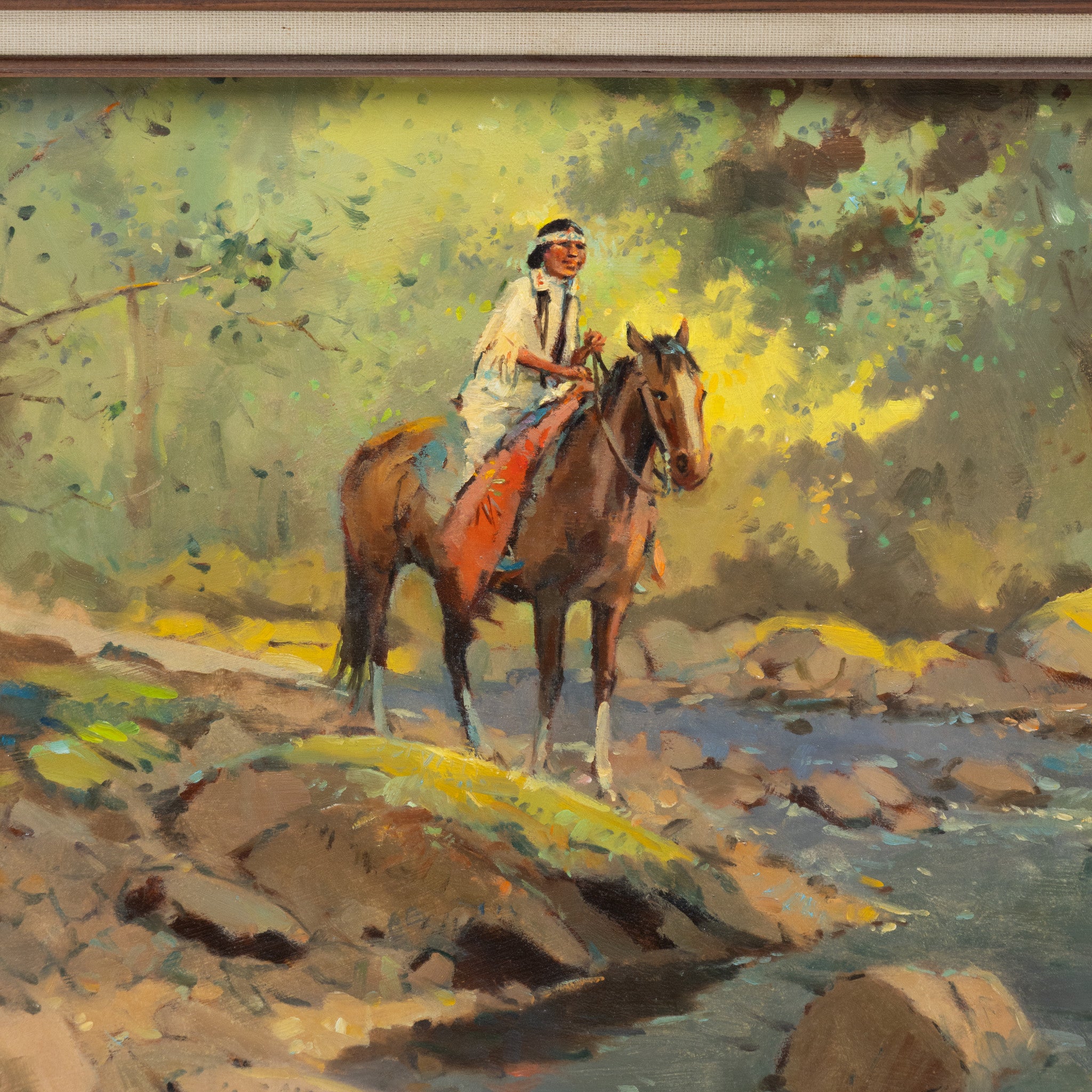 Indian Painting by Sheryl Bodily