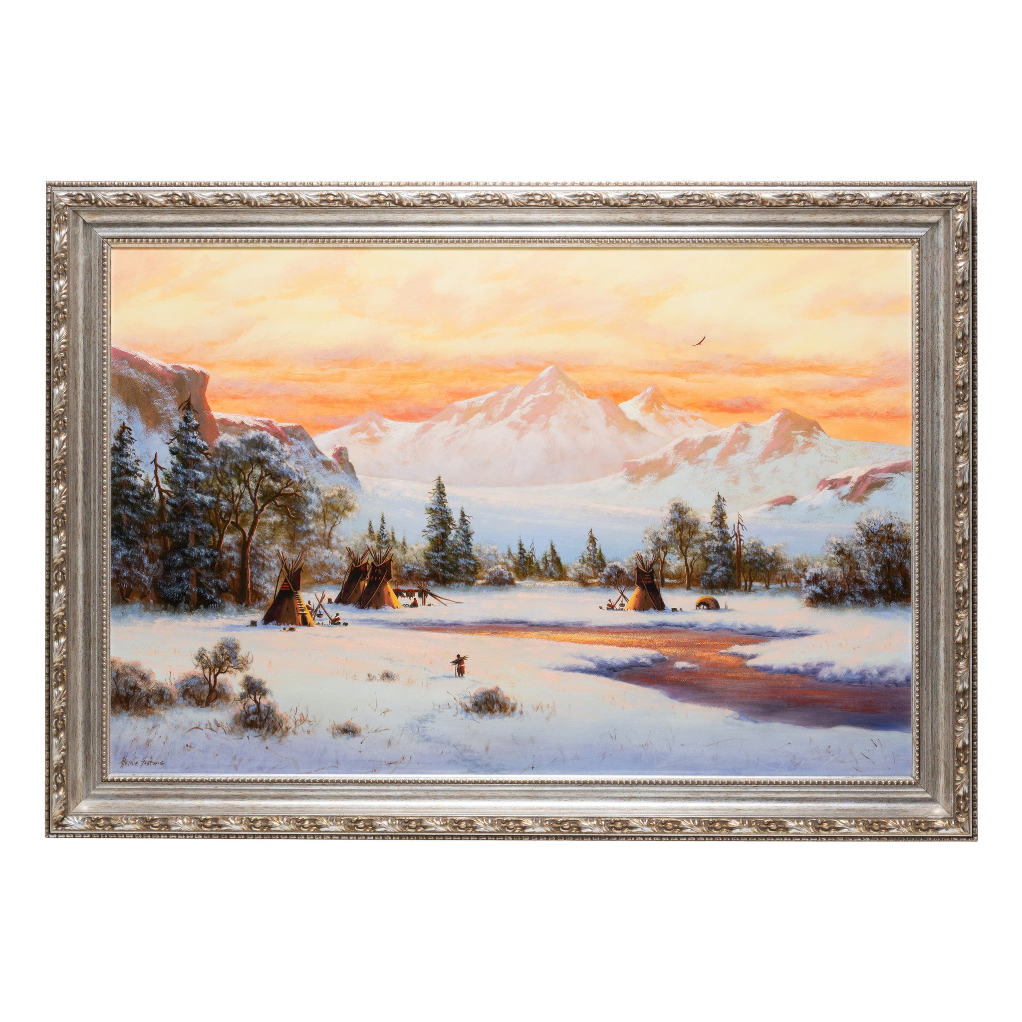 First Snow by Heinie Hartwig