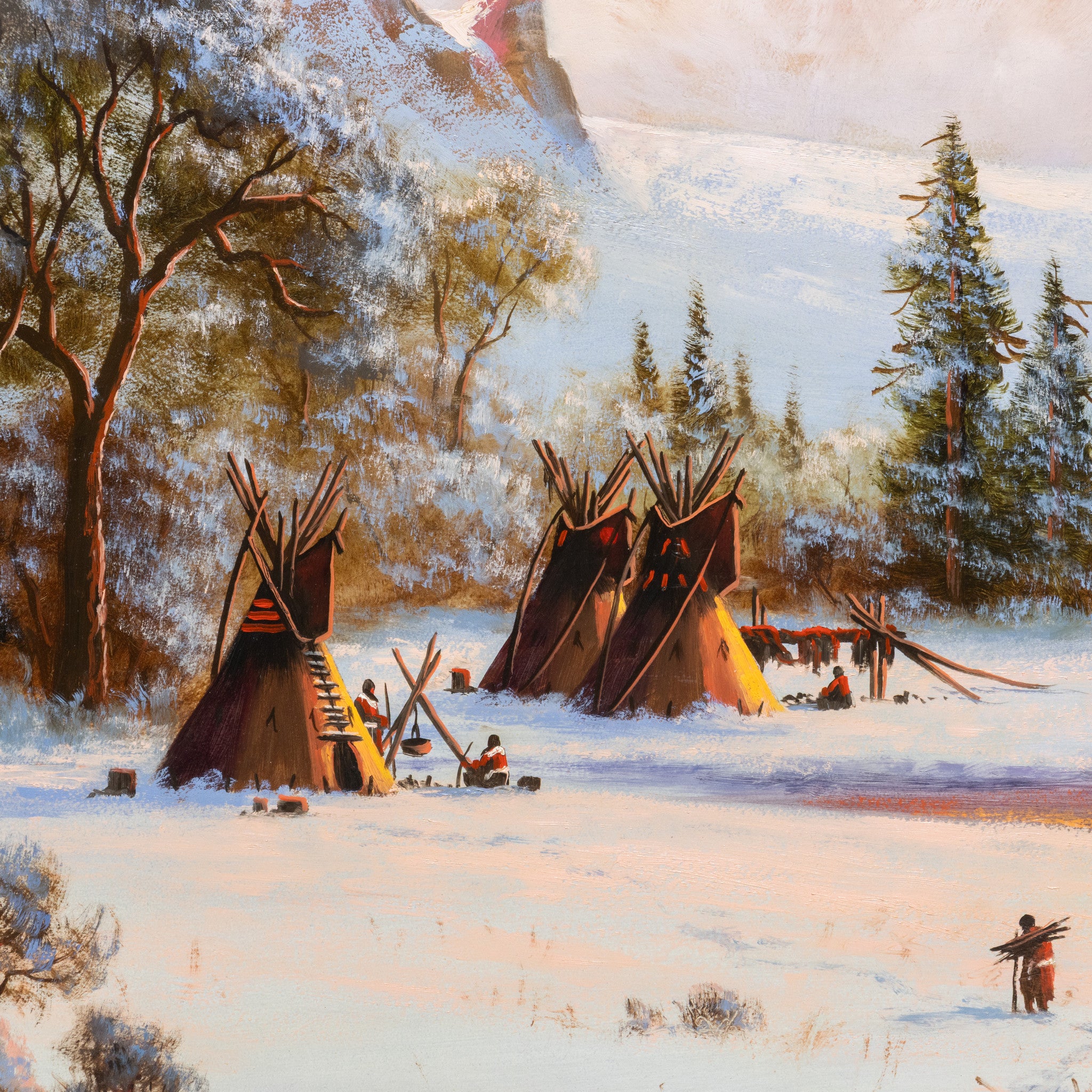 First Snow by Heinie Hartwig
