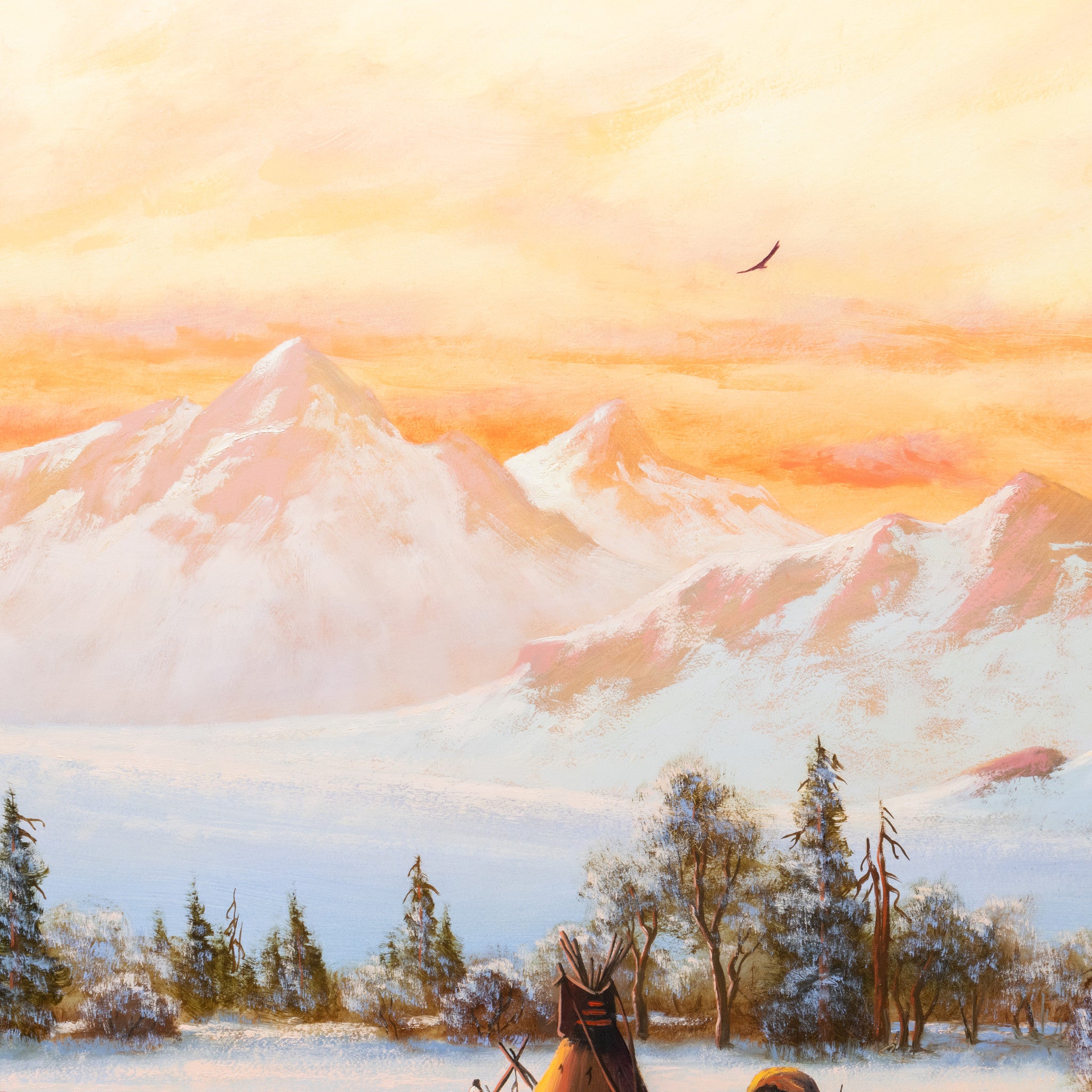 First Snow by Heinie Hartwig