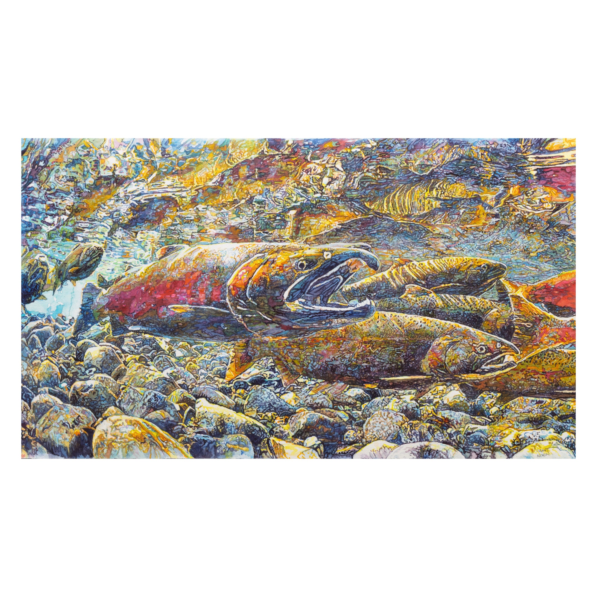 New Life by Grant Nixon, Fine Art, Painting, Wildlife