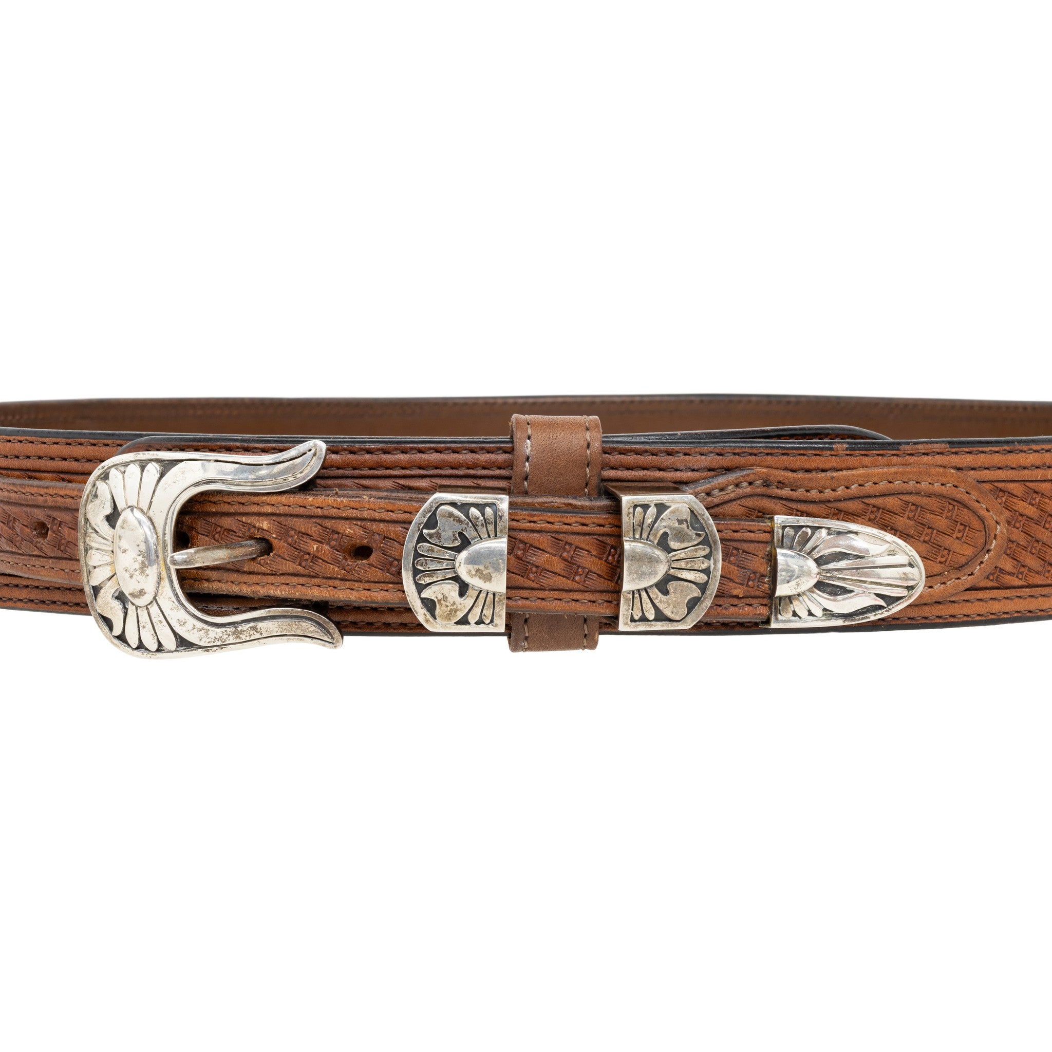 Navajo Buckle and Belt by Begay