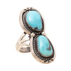 Turquoise and Sterling Ring, Jewelry, Ring, Native