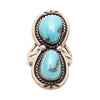 Turquoise and Sterling Ring